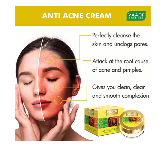 Vaadi Organics Vaadi Organics - Anti-Acne Cream - Clove & Neem extract (30 gms) - VH0050 daily essentials & lifestyle — thumbnail 2 of 2