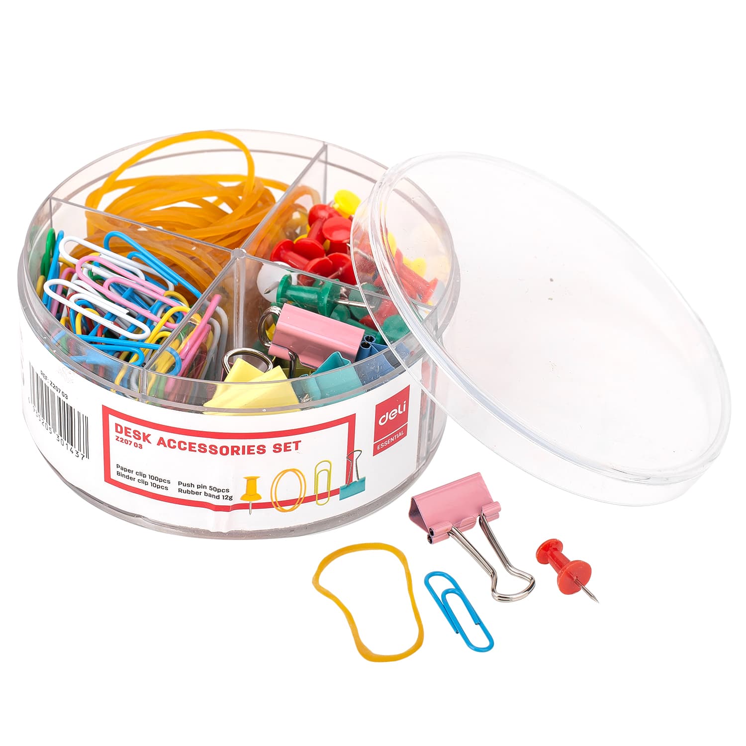 Deli Deli EZ20703 Desk Accessories Set | 4-in-1 Office Stationery Organizer Kit stationary, toys & sports — thumbnail 4 of 5