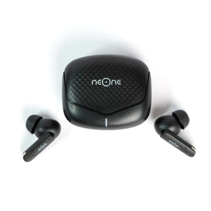 neOne PureBeats Move True Wireless Earbuds with ANC & ENC Quad Mic, Bluetooth 5.4, Low Latency, IPX5 Waterproof, Titanium… — thumbnail 2 of 4