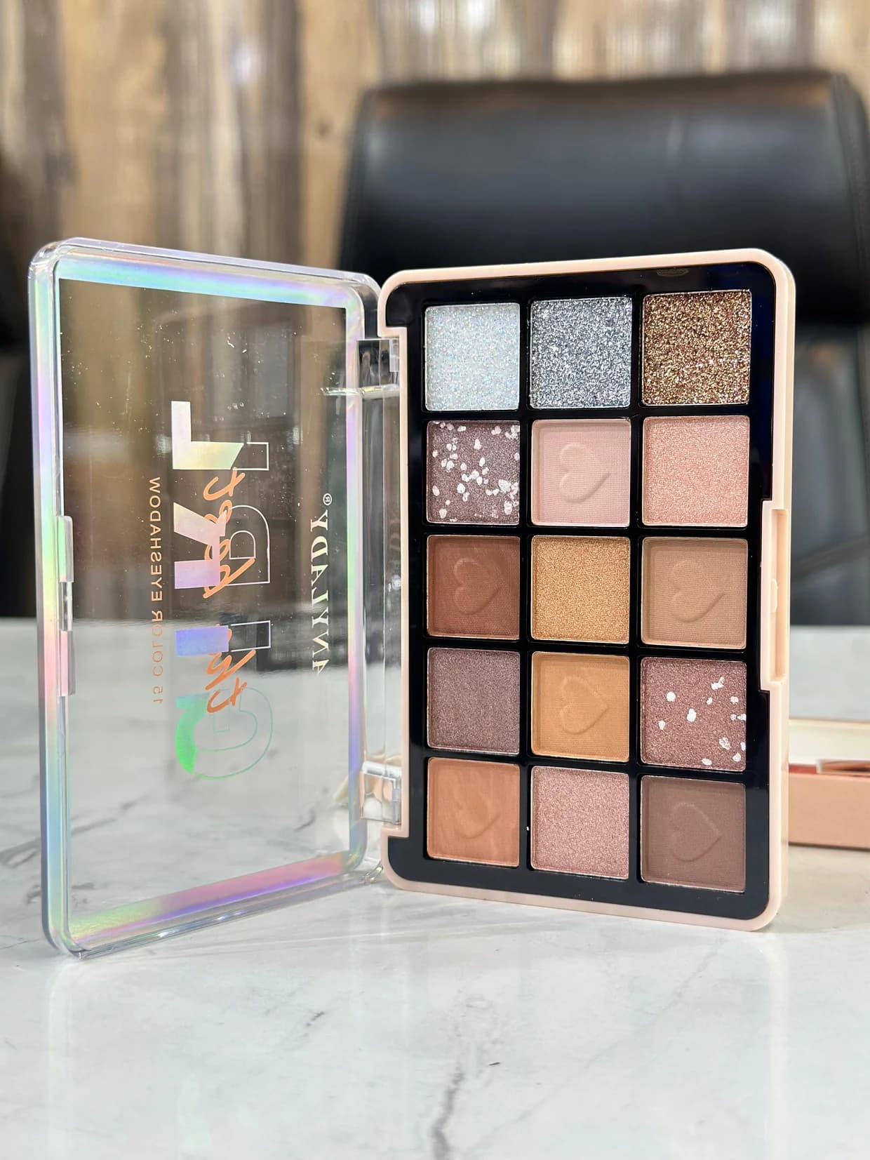 No Brand Anylady 15 Colors Eyeshadow Palette – Highly Pigmented Matte & Shimmer Makeup Palette daily essentials & lifestyle — thumbnail 3 of 5