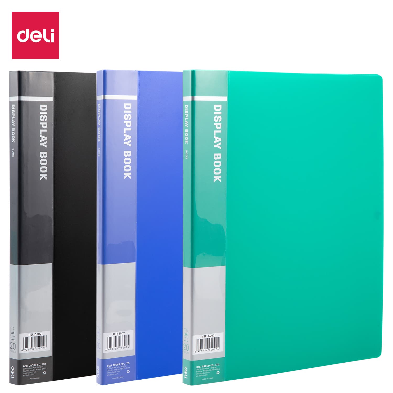 Deli E5002 Office Display Book | A4 Presentation File Folder
