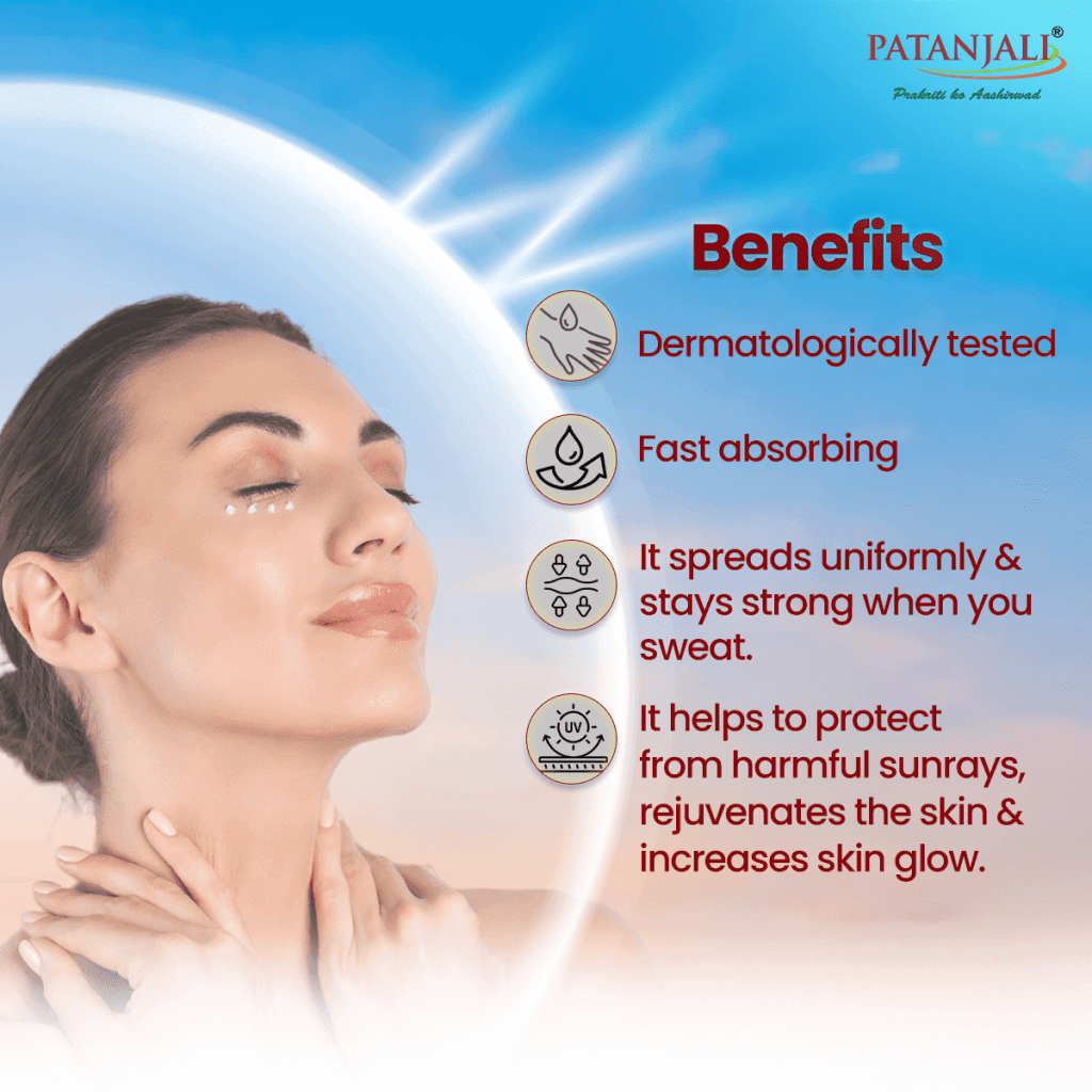 Patanjali Patanjali Sun Screen Cream SPF 50++ | UVA & UVB Protection | 50gm daily essentials & lifestyle — thumbnail 4 of 6