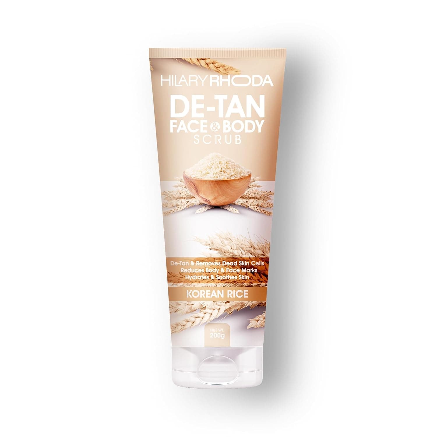 HILARY RHODA Hilary Rhoda De-Tan Face & Body Scrub | Tan Removal & Skin Brightening Scrub daily essentials & lifestyle — thumbnail 2 of 8
