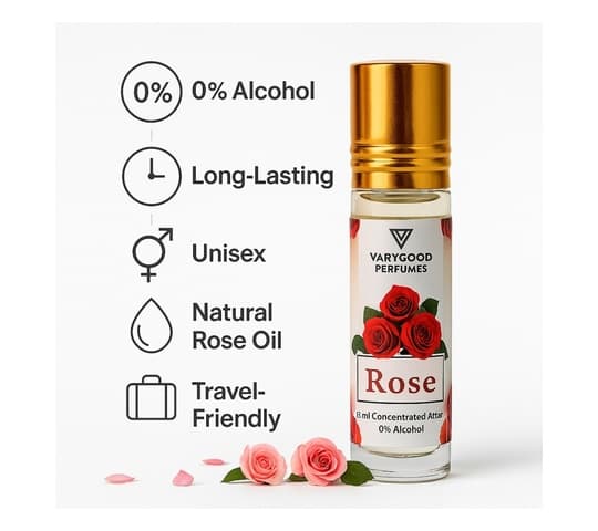 Varygood Varygood Rose Perfume – Long Lasting Floral Fragrance for Women | Elegant Romantic Rose Scent Eau De Parfum daily… — thumbnail 2 of 5