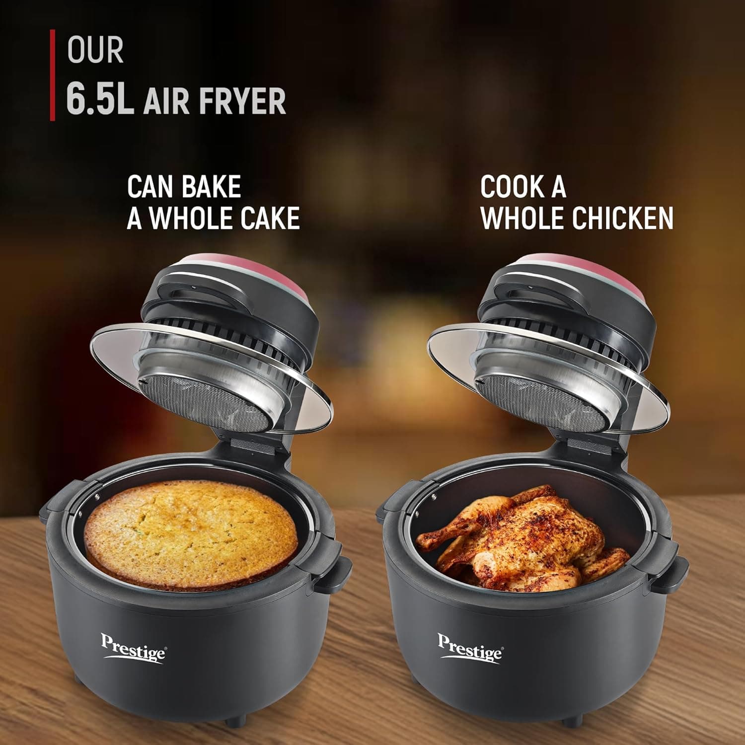 Prestige Prestige 4 in 1 Multi Chef 6.5L Air Fryer (41410) – Fry, Bake, Grill & Roast daily essentials & lifestyle — thumbnail 3 of 4