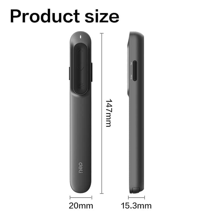 DELI Deli ES002 Red Laser Pen Wireless Presenter electronics — thumbnail 4 of 4