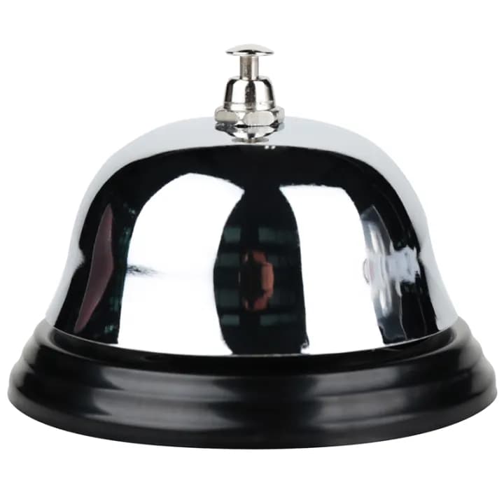 Deli Deli E0240 Calling Bell | Anti-Rust Service Bell for Office, School, Reception, Warehouse & Restaurants stationary,… — thumbnail 2 of 5