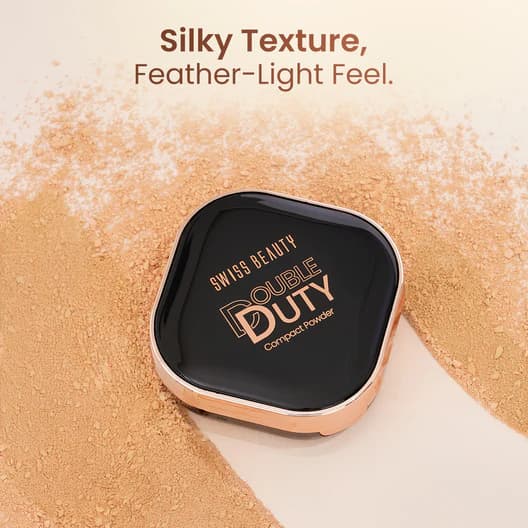 Lady Sarah Swiss Beauty Double Duty Compact Powder | Long-Lasting Matte Finish daily essentials & lifestyle — thumbnail 4 of 7