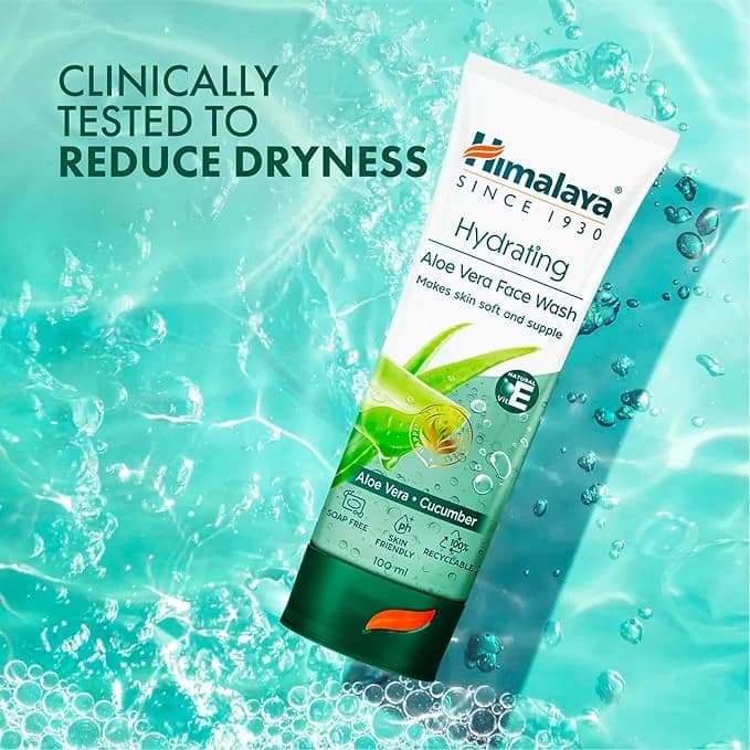 Himalaya Himalaya Hydrating Aloe Vera Face Wash 50gm daily essentials & lifestyle — thumbnail 2 of 2