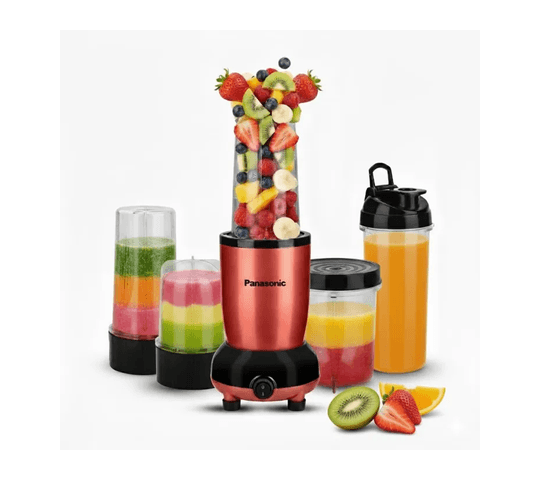 Panasonic - Panasonic Nutriturbo Hand Blender MX-GA5350-RR with 5 Jars Red