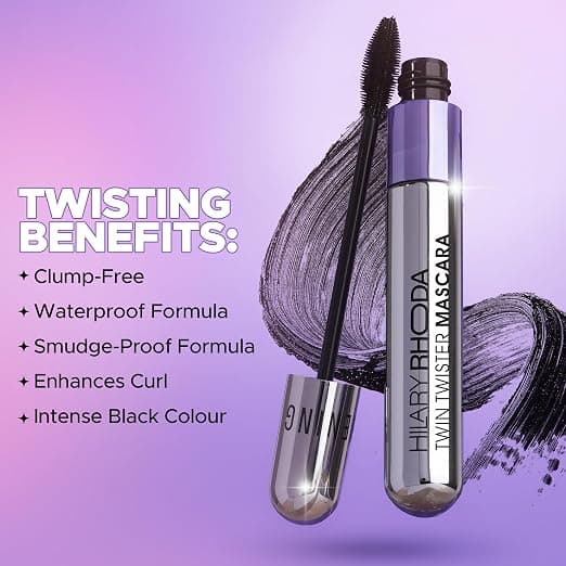 HILARY RHODA Hilary Rhoda Twin Twister Mascara | 2-in-1 Volume & Length Mascara daily essentials & lifestyle — thumbnail 6 of 7