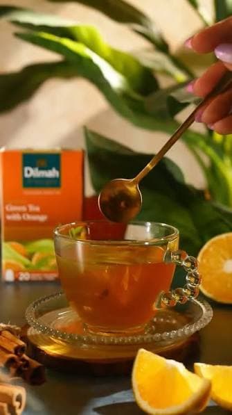 Dilmah Dilmah Green Tea with Lemongrass | Premium Natural Herbal Tea daily essentials & lifestyle — thumbnail 3 of 4