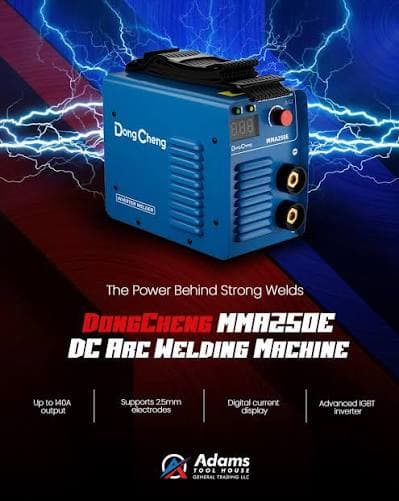 Dongcheng DC Inverter Welding Machine MMA250E | 250A IGBT Arc Welder hardware & machinery — thumbnail 2 of 3
