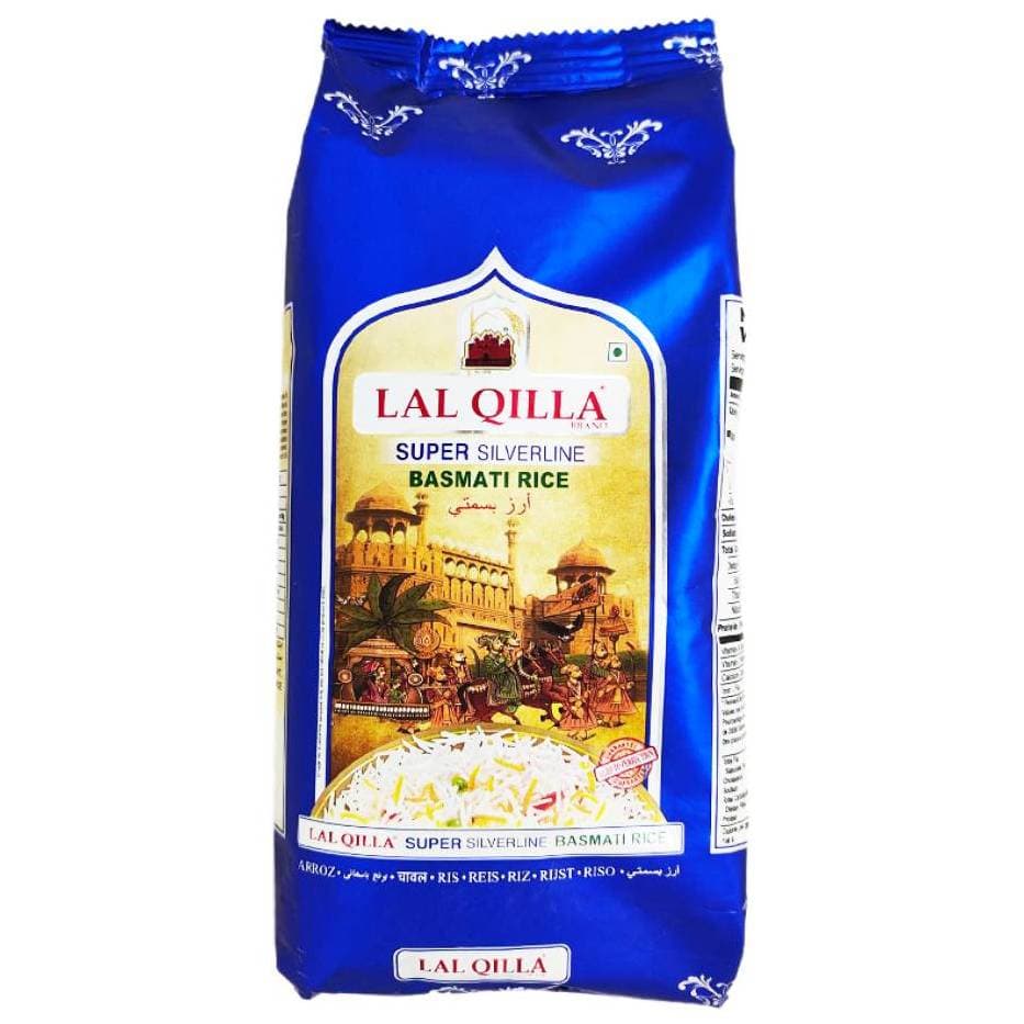 Lal Qilla Lal Qilla Silverline Basmati Rice 1kg | Premium Long Grain Aromatic Rice daily essentials & lifestyle — thumbnail 4 of 5