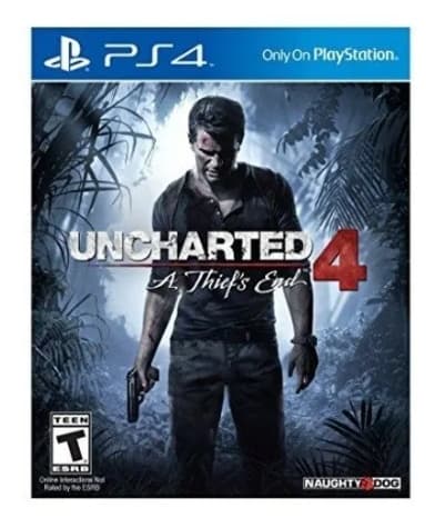 Sony PS4 Game Uncharted 4: A Thief's End – PlayStation 4 Action Adventure