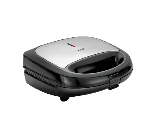 GLEN Electric Multi Snack Maker 750W with Sandwich, Grill & Waffle Non-Stick Plates – Black 3022 MSM