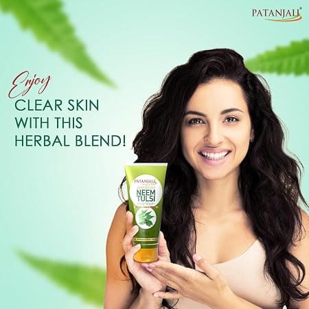 Patanjali Patanjali Saundarya Neem Tulsi Face Wash for Clear & Fresh Skin daily essentials & lifestyle — thumbnail 3 of 3