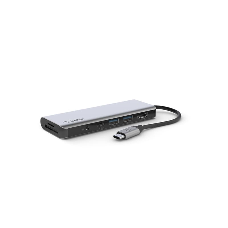 Belkin Connect USB-C 7-in-1 Multiport Hub Adapter AVC009btSGY