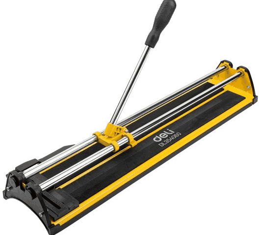 Deli EDL354060 24-Inch Manual Tile Cutter 12mm Heavy Duty Professional Ceramic Tile Cutting Machine