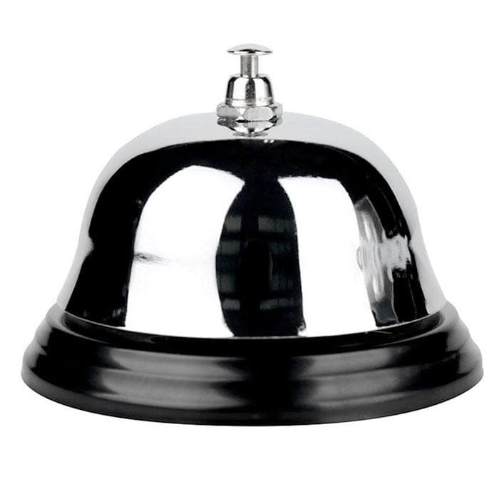 Deli E0240 Calling Bell | Anti-Rust Service Bell for Office, School, Reception, Warehouse & Restaurants