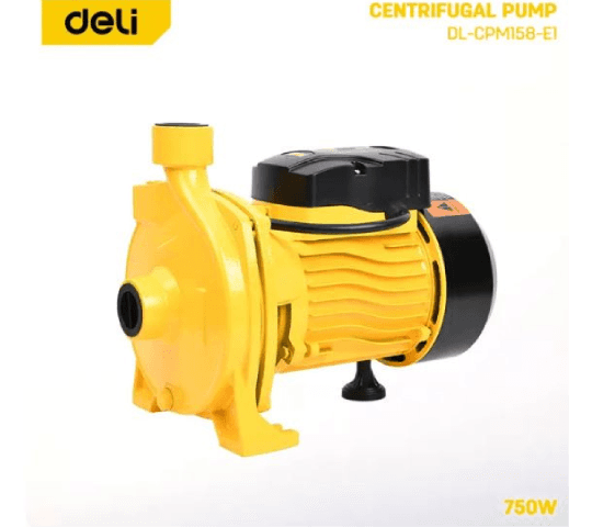 Deli 750W Centrifugal Water Pump EDL-CPM158E1 High Performance Electric Pump for Home & Agriculture