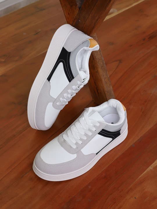 Title: Goldstar Shoes ULSF-AX-1/D White Grey Lightweight Sports Sneakers for Men & Women