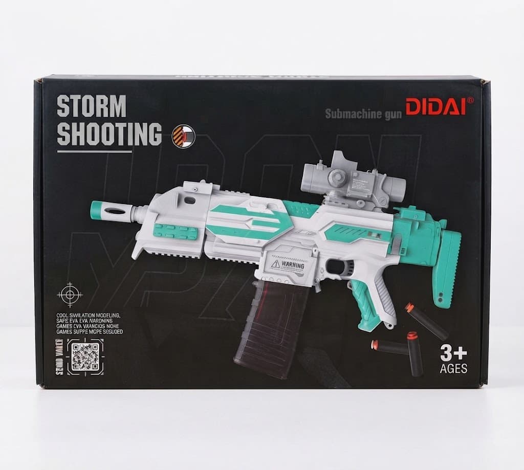 DIDAI Storm Soft Bullet Blaster Toy Gun