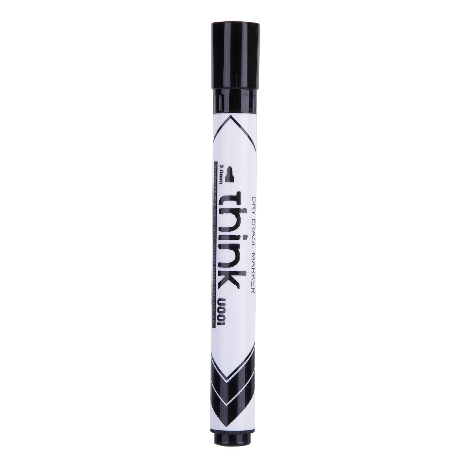 Deli EU00120 Whiteboard Marker | 2mm Bullet Tip Dry Erase Marker for Office, School & Classroom