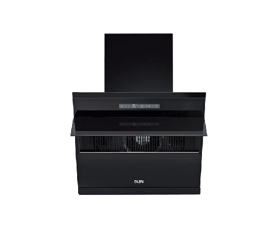 GLEN Auto Clean Glass Filterless Chimney 90cm with Inverter Technology, BLDC Motor & 1400 m³/h Suction – 6073 AC