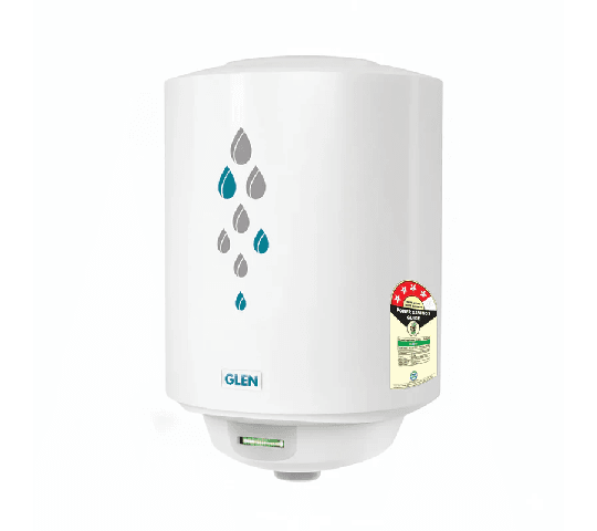 GLEN 15 Litre Water Heater 2000W 8 Bar Pressure with Glass-Lined Tank & Temperature Control – 7056