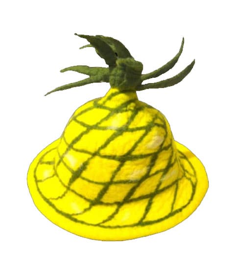 Mithila Handmade Felt Pineapple Hat