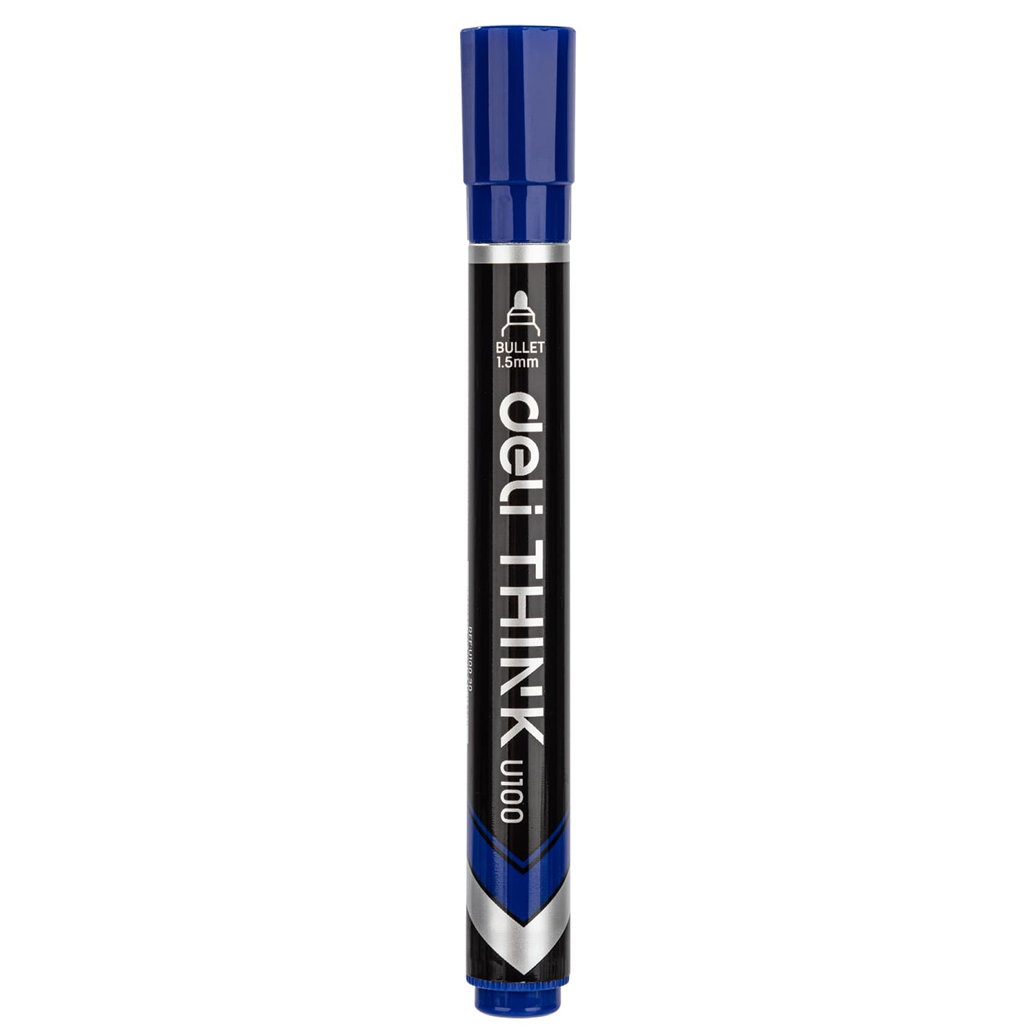 Deli EU10030 Permanent Marker 1.5mm Bullet Tip | Waterproof Quick Dry Blue Marker ( Per Pcs)