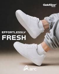 Goldstar ULSF-AX-1/C White Sports Shoes for Men & Women