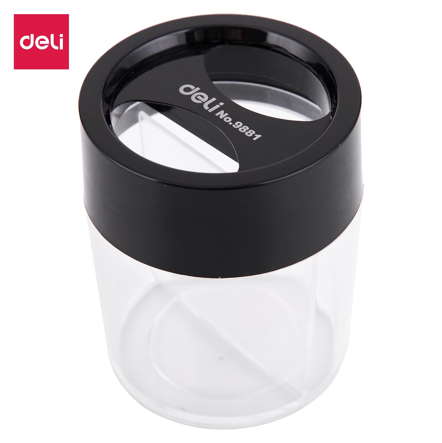 Deli E9881 Magnetic Clip Dispenser | Paper Clip Holder for Office & School