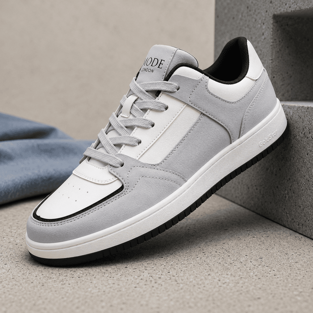 Goldstar Shoe Aaron-03 Grey/Black – Comfortable Casual Sports Shoe for Men