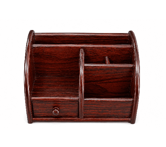Premium Wooden Pen Stand | Elegant Desk Organizer for Home & Office