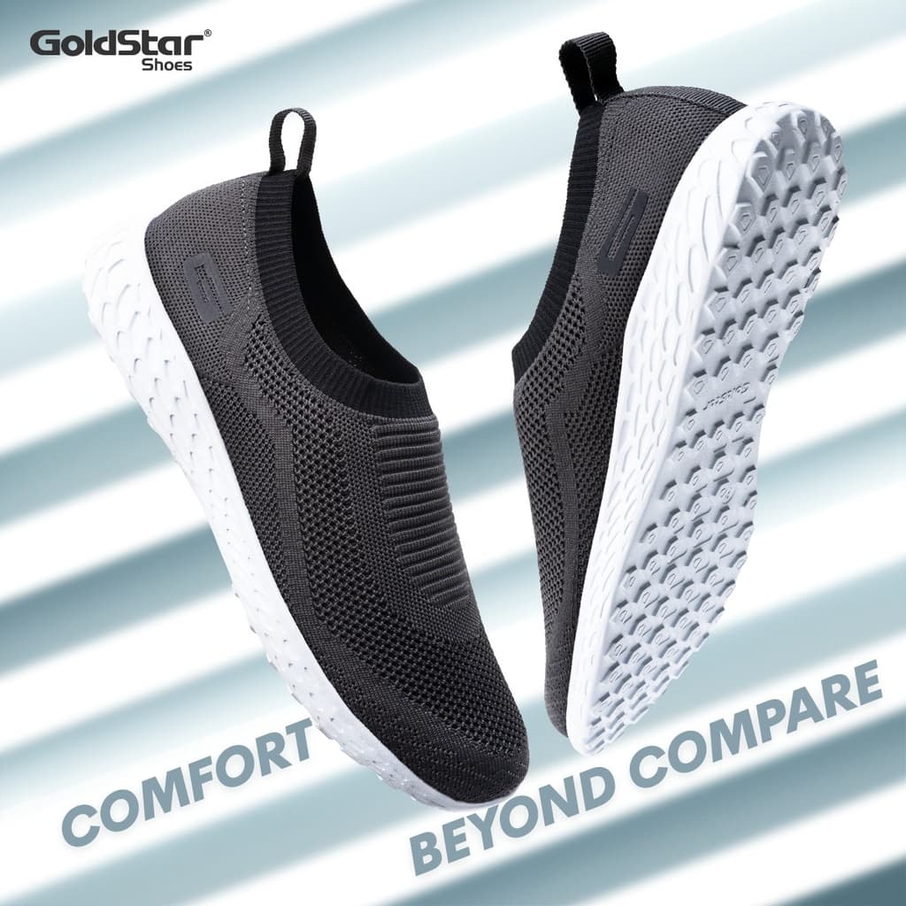 Goldstar Shoes G10-G1113 Black – Durable Comfort Casual Footwear for Men & Women