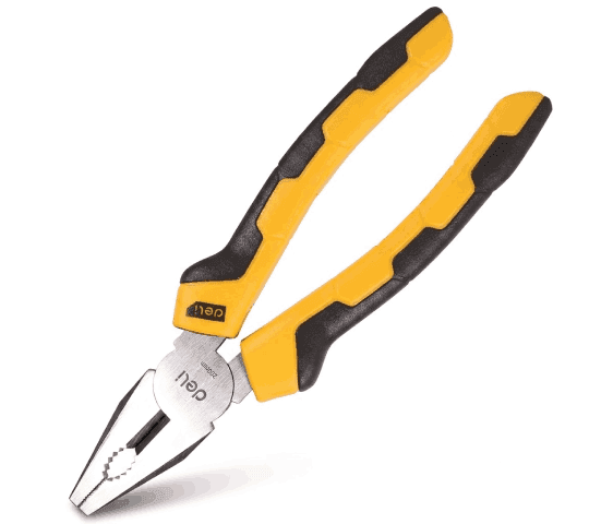 Deli 8 Combination Plier EDL2008C | Heavy Duty Cutting & Gripping Tool