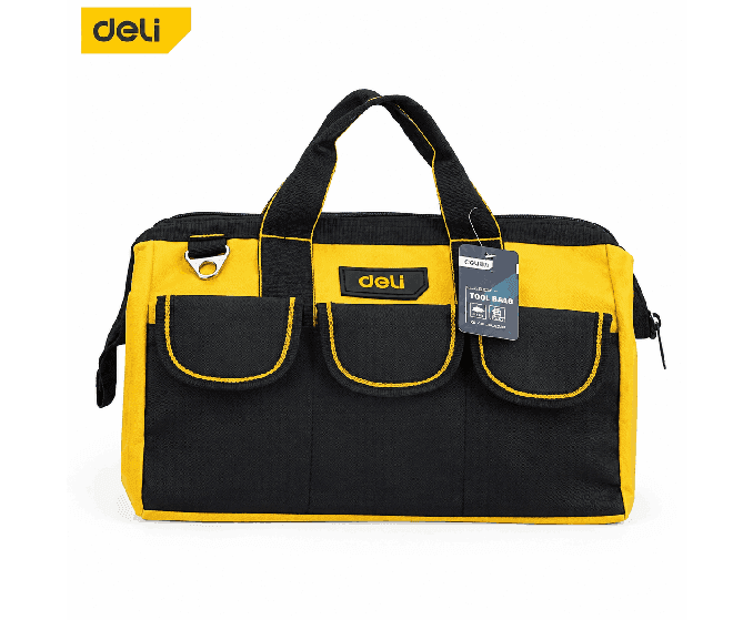 Deli Multi Purpose Tool Bag EDL430013 – Heavy Duty Portable Tool Storage Bag