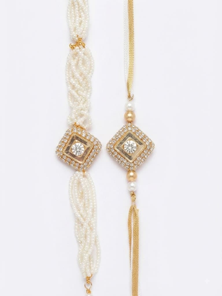 Diamond-Shaped Dial Rakhi – Stylish Designer Rakhi for Brother