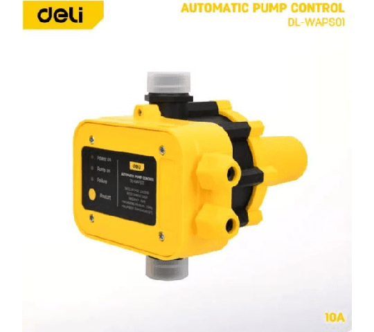 Deli 10A Automatic Pump Control EDL-WAPS01 | Smart Water Pump Controller for Home & Garden