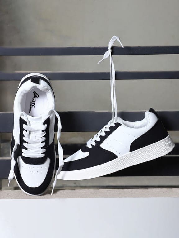 Goldstar ULSF-AX-1/C White/Black Sports Running Shoes for Men & Women