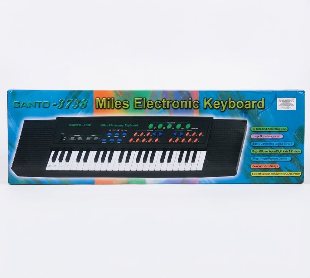 Miles Electronic Keyboard | Portable Musical Keyboard for Kids & Beginners