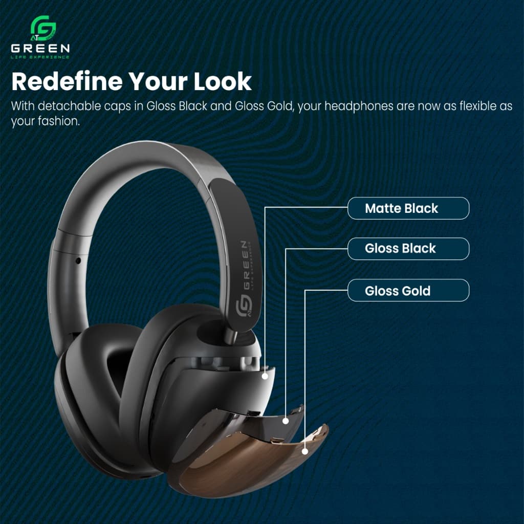 Green Symphony ANC Headphone