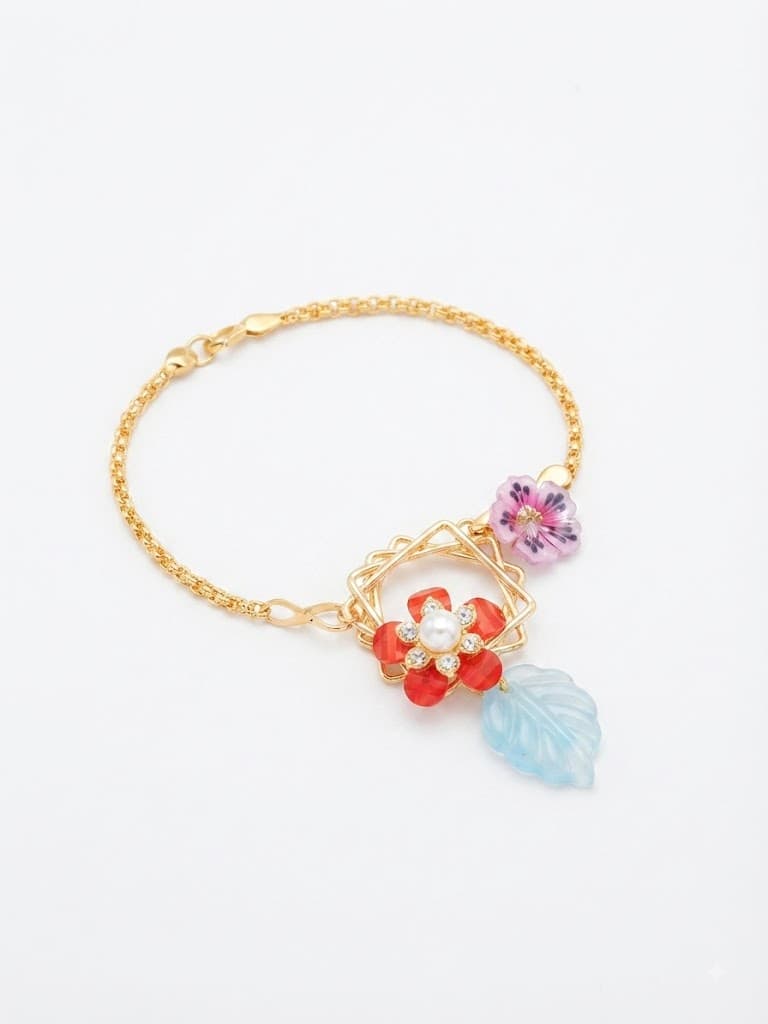 Metal Chain Bracelet Rakhi