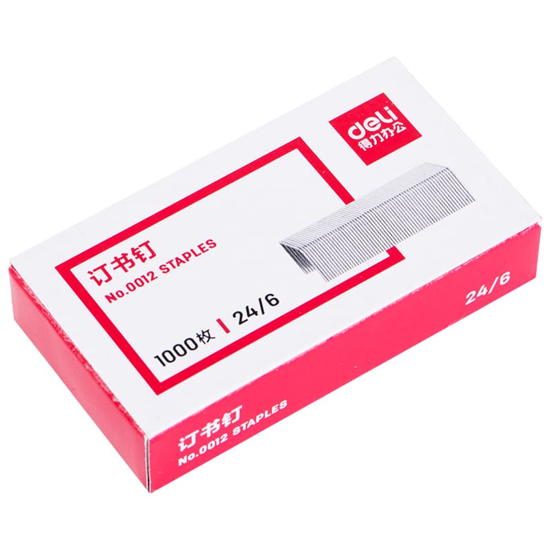 Deli-0012 Staples – Premium Quality Office & School Staple Pins