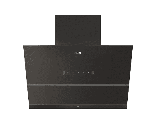 GLEN Auto Clean Filter-less Glass Chimney 75cm with Motion Sensor, 1400 m³/h Suction – CH 6065 BL AC