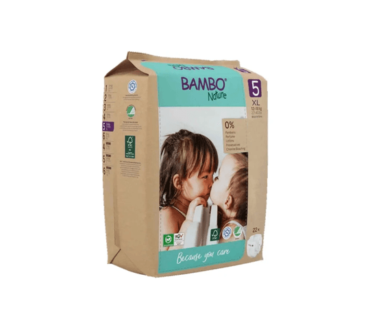 Bambo Nature Pant Diapers size 5 (12-18 kg/ 27-40 lbs) 19 pcs