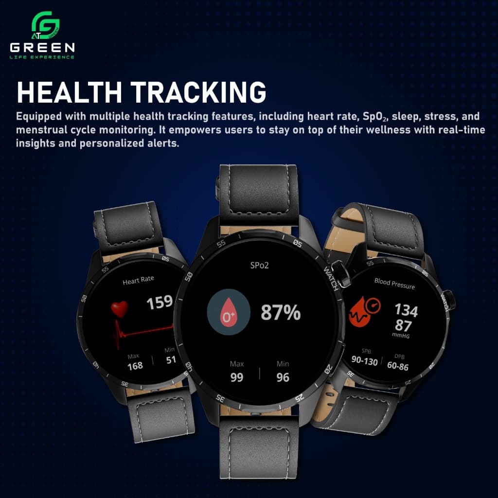 Green Orbit 2.0 AI Smartwatch