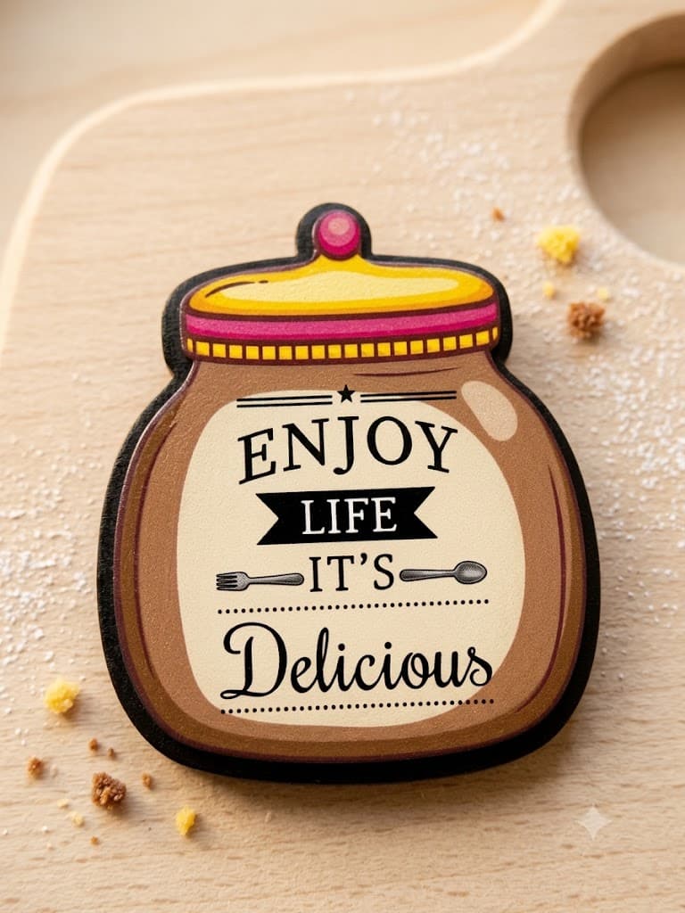 No Brand Kitchen Wall Hanging Decor Set | Coffee Mug & Jar Decorative Wall Plaques (4 Pieces) home & kitchen — thumbnail 2 of 5